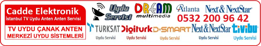 Cadde Elektronik Uydu Çanak Anten 
